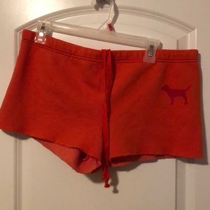 Pink brand shorts orange sz m